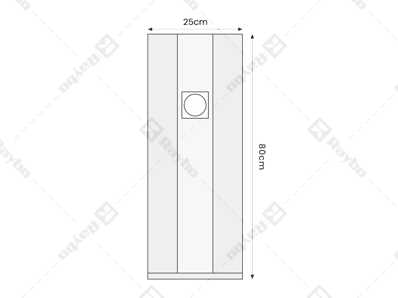 Sizes of Raybo PP Mushroom Growing Bags